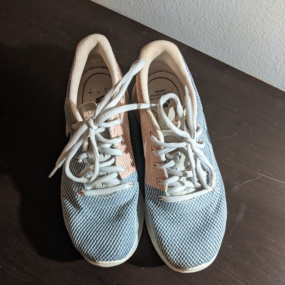 6.5 | Nike | Pastel Blue + Red Tanjun Racer